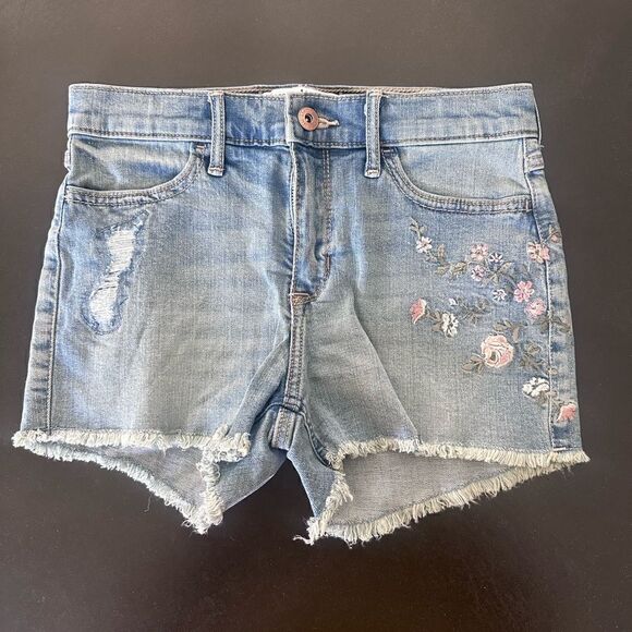 Abercrombie Kids High Rise Shortie Shorts - Picture 1 of 3